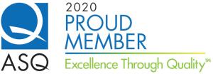 2020 Proud Member of American Society of Quality Excellence Through Quality